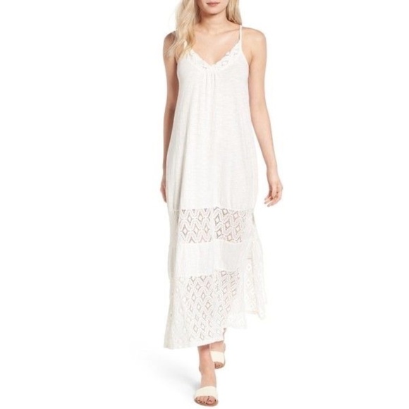 NWT! Roxy UR Mine Maxi Dress White Small Long S - Picture 2 of 10